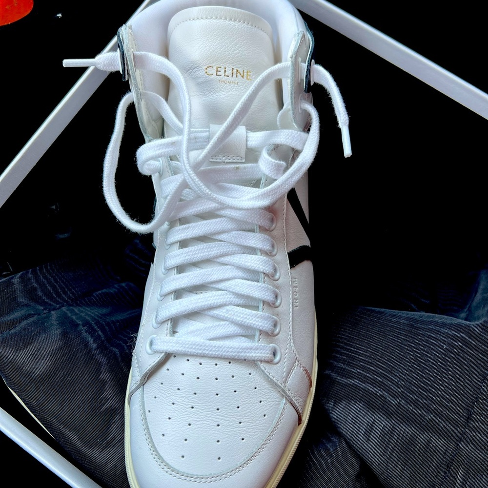 Fairly new Celine Triomphe sneakers